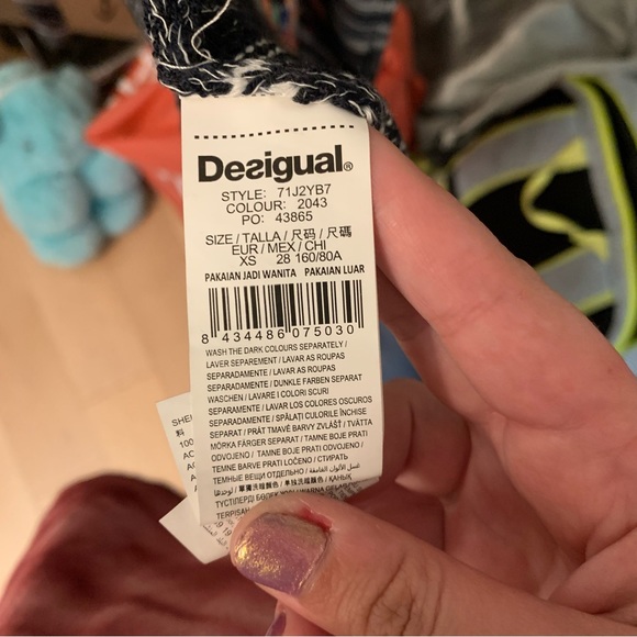 Desigual hankie cardigan - Picture 6 of 7